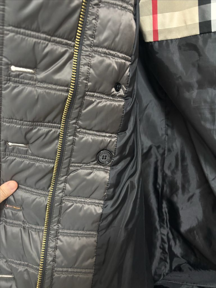 버버리 체스터포드 미드그레이 패딩 xs 이미지