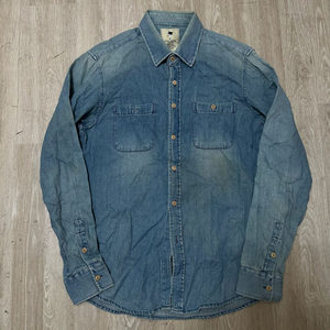 골든구스 남성 베이직 워싱 데님셔츠 청셔츠 M/95