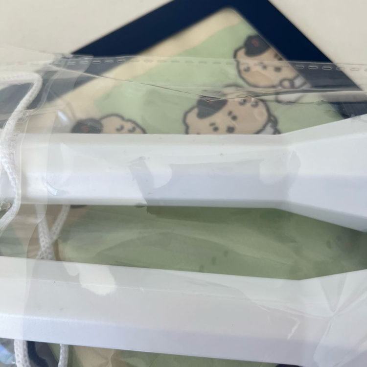 두산 두산베어스 망그러진곰 망곰이 배트 키링 손수건--1