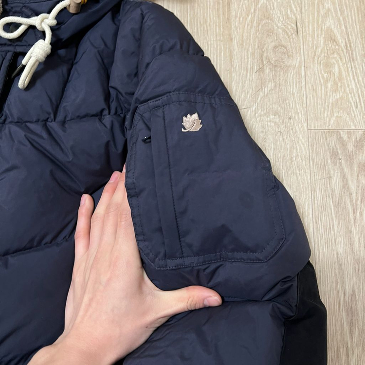 라푸마 남성 구스다운 후드 롱패딩 L/100 이미지