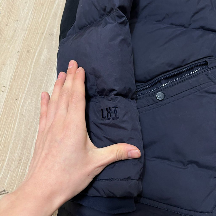 라푸마 남성 구스다운 후드 롱패딩 L/100 이미지