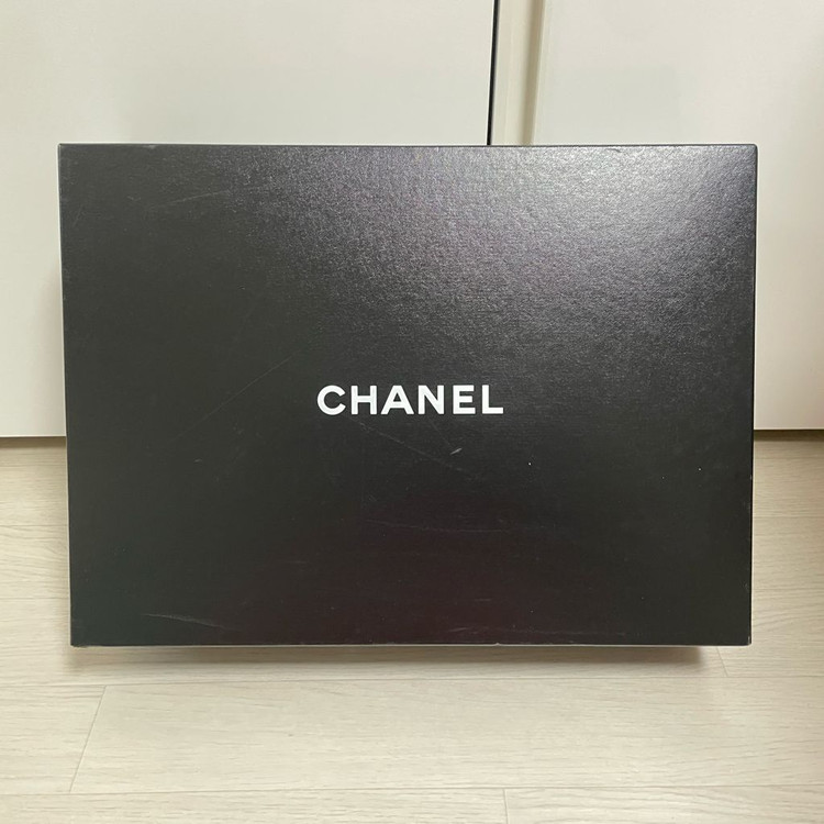 샤넬 스웨이드 카멜리아 부츠 38사이즈--7