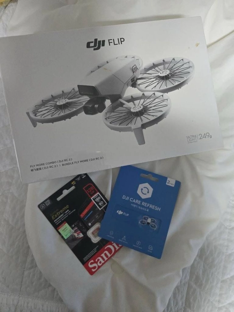 밀봉 새상품 dji flip 플라이모어 콤보셋트 팝니다. - 안심되는 중고거래