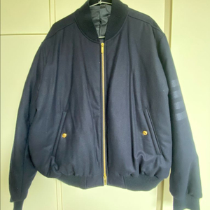 톰브라운 울 캐시미어 패딩 블루종 판매합니다. 이미지