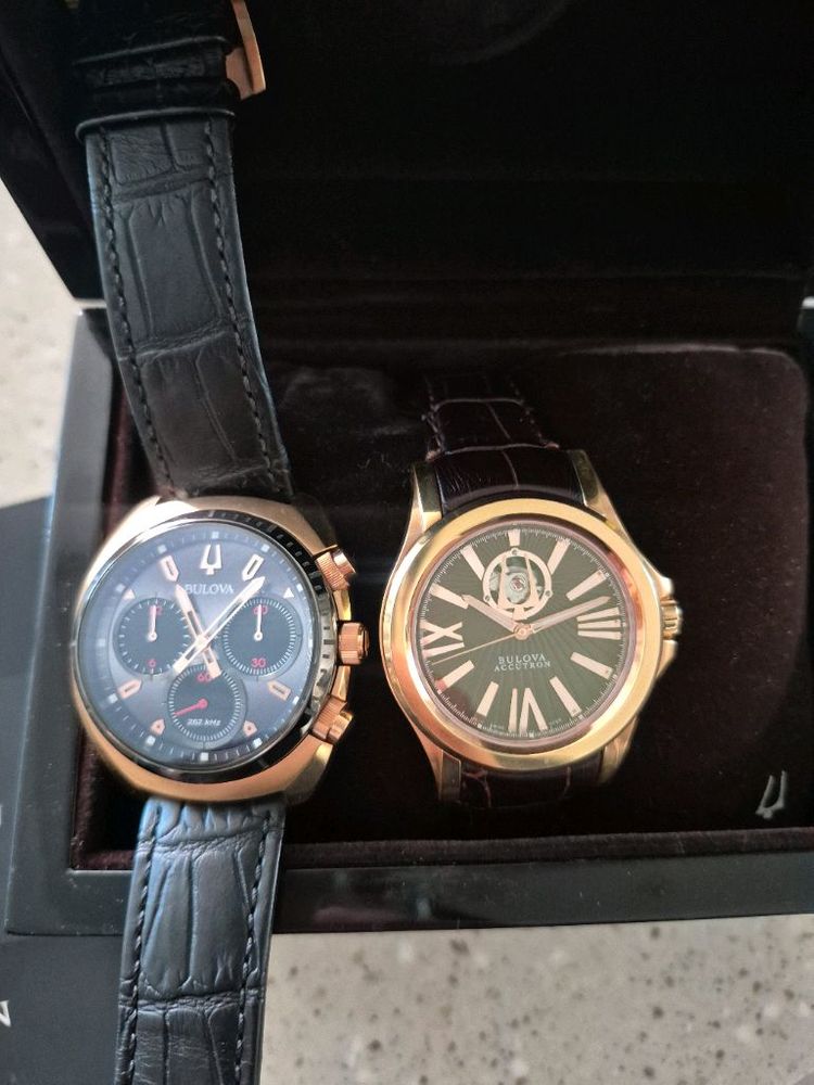 명작 부로바 아큐트론 커크우드 오픈하트 오토매틱 커브드 시계 정리합니다.--3