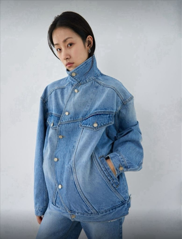 <새상품> 유니크 데님 자켓 1color--1