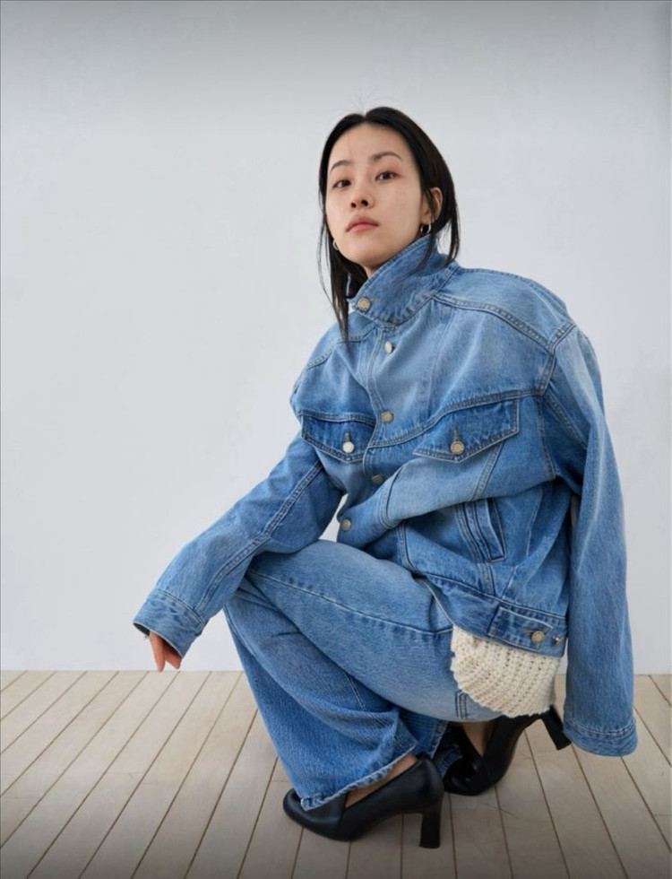 <새상품> 유니크 데님 자켓 1color--2