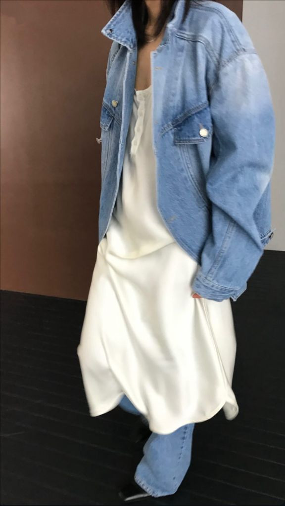 <새상품> 유니크 데님 자켓 1color--4