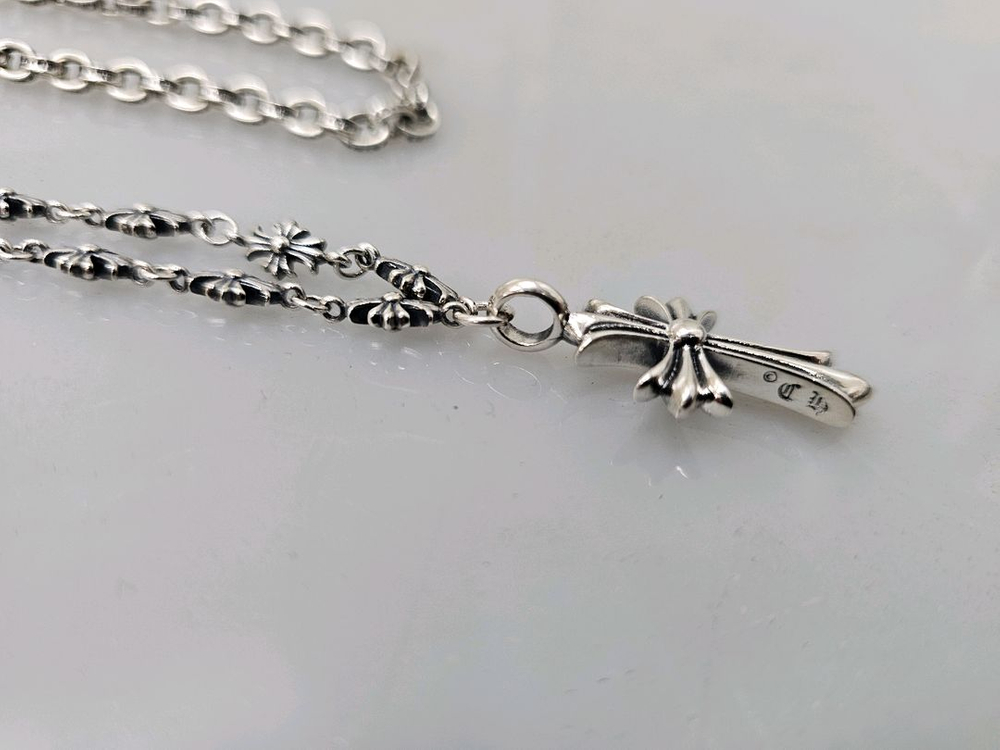 크롬하츠 실버 92.5 팔찌 반지 목걸이 정리--5