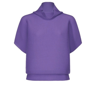 미 이세이미야케 돌먼 반팔 탑