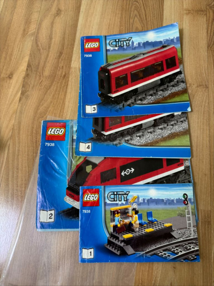 레고7938여객기차--2