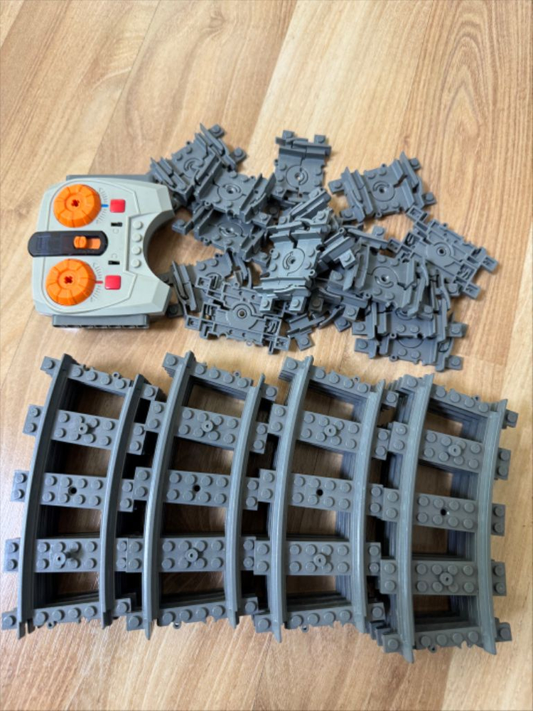 레고7938여객기차--3