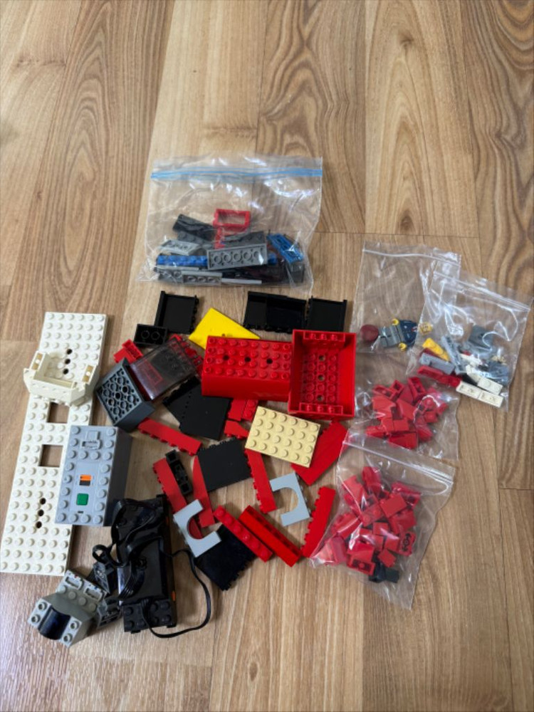 레고7938여객기차--5