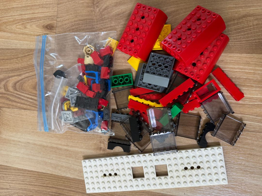 레고7938여객기차--6