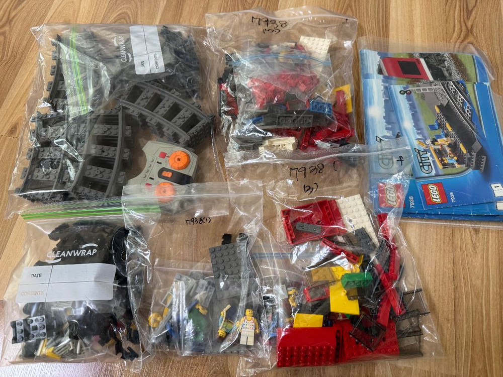 레고7938여객기차--8