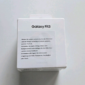 갤럭시핏3 미개봉 글로벌 버전 (화이트) SM-R390 이미지