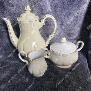 옛날 빈티지 행남사 살구꽃 도자기 주전자 찻주전자 티팟