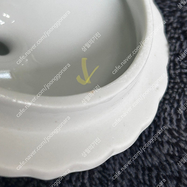 옛날 빈티지 행남사 살구꽃 도자기 주전자 찻주전자 티팟--8