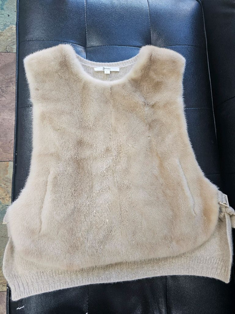 24fW지스튜디오 사가밍크 캐시미어 100 베스트 L--4