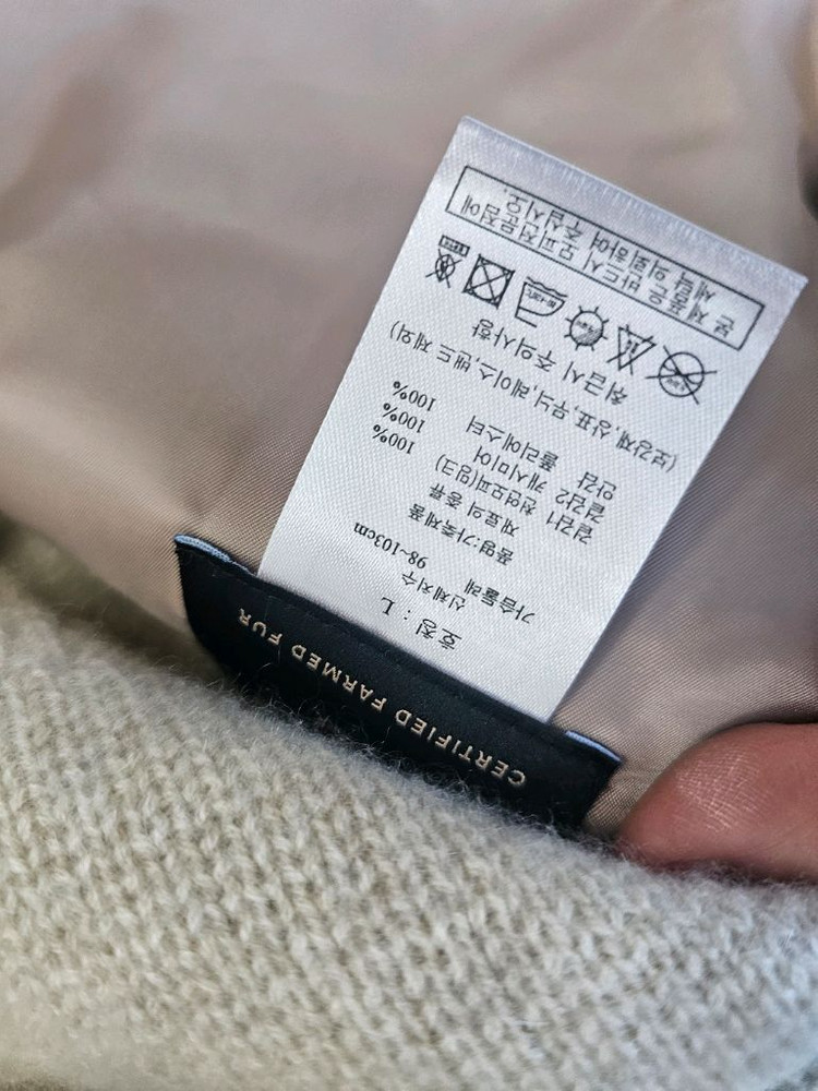 24fW지스튜디오 사가밍크 캐시미어 100 베스트 L--8