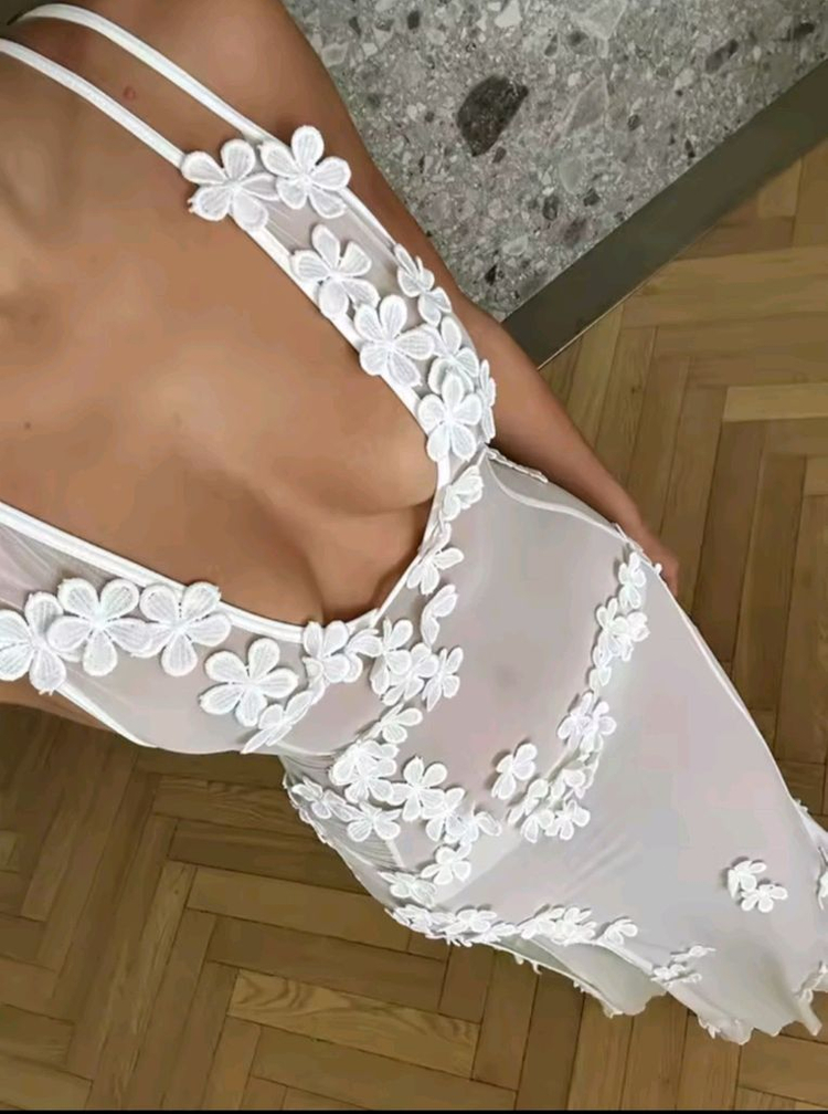 플라워 레이스 원피스.파티원피스s--4