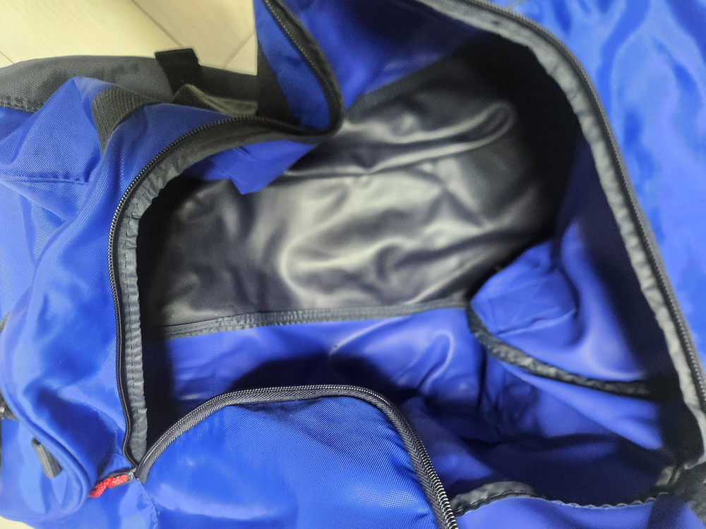 폴로 블루 스포츠 더플백--3