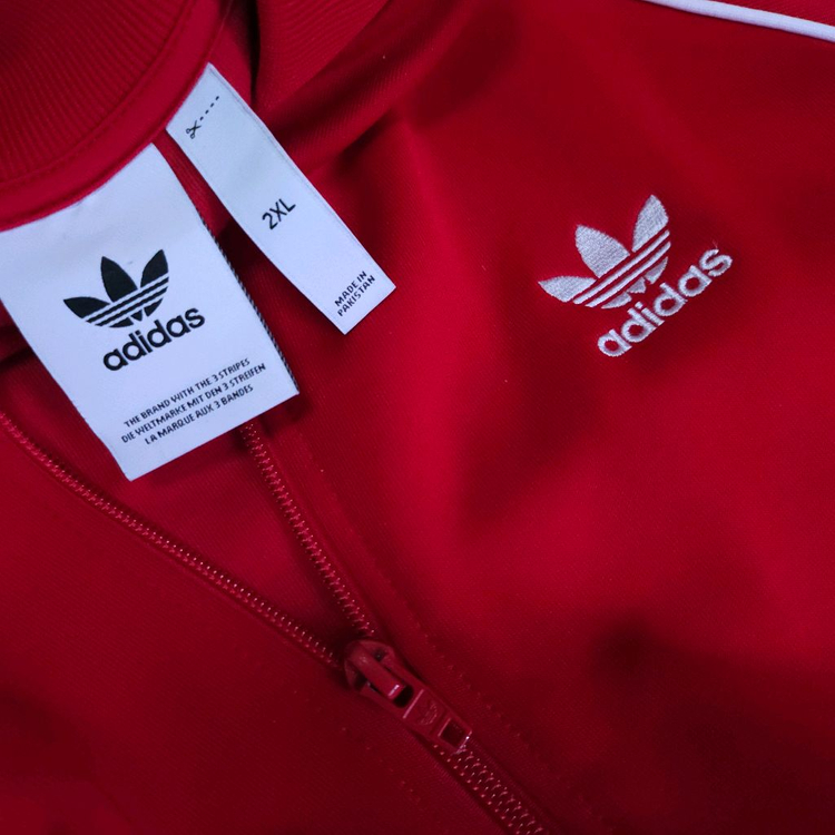 아디다스 파이어버드져지 레드 100-105 트랙탑 이미지
