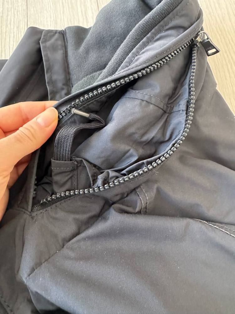 남성 폴로 랄프로렌 네이비 페리 자켓 블랙 S, 내부 후리스 약기모 국내정식수입--3