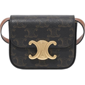 셀린느 미니 클로드 - 트리옹프 캔버스 & 카프스킨