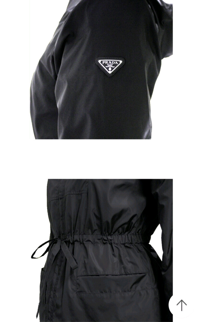프라다 후드 바람막이 자켓 이미지