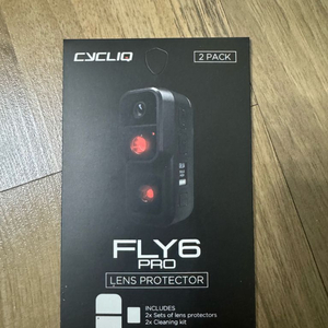 사이클릭 전후방 자전거 블랙박스 fly12 sport + fly6 pro + 케이스, 보호필름