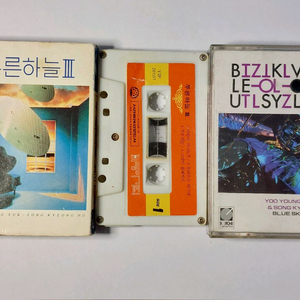푸른하늘(유영석) 3집/5집 카세트테이프 일괄 판매