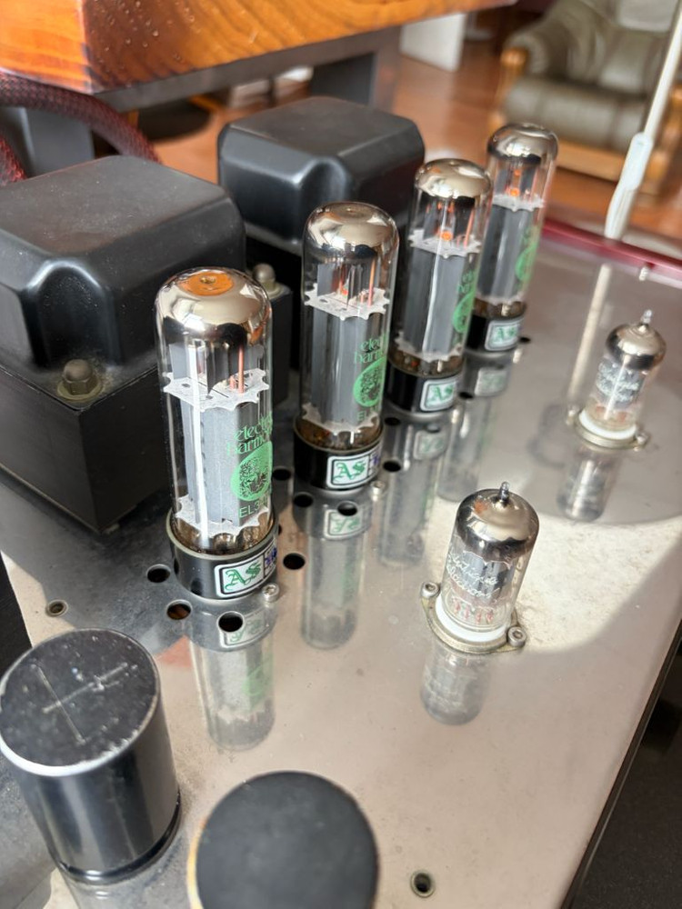 (구형 EL34 초기형) 자디스 오케스트라 진공관앰프 + 신품 출력관 쿼드 매칭--1