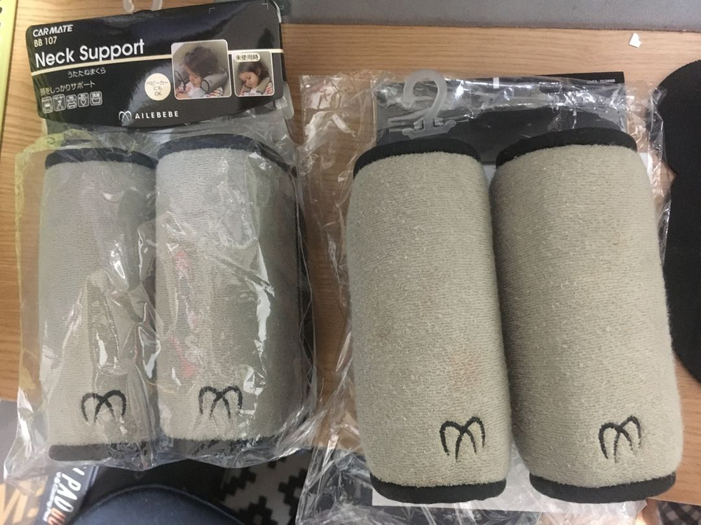 AILEBEBE 에르베베 유아 차량 목 쿠션 보조 3개 / 일괄 택포 이미지