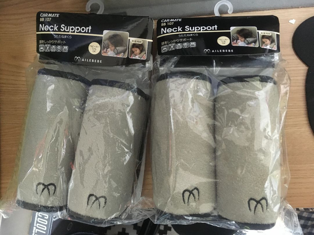 AILEBEBE 에르베베 유아 차량 목 쿠션 보조 3개 / 일괄 택포 이미지
