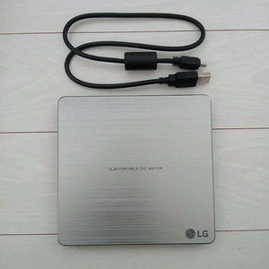 LG 슬림 포터블 DVD Writer + DVD-R 10장(미개봉)