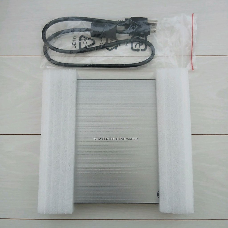 LG 슬림 포터블 DVD Writer + DVD-R 10장(미개봉)--5