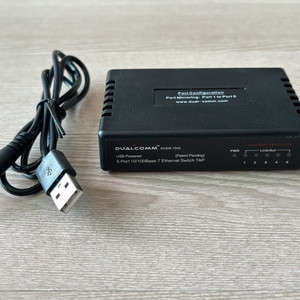 Dualcomm 5포트 Ethernet TAP / 네트워크 모니터링 분석장비