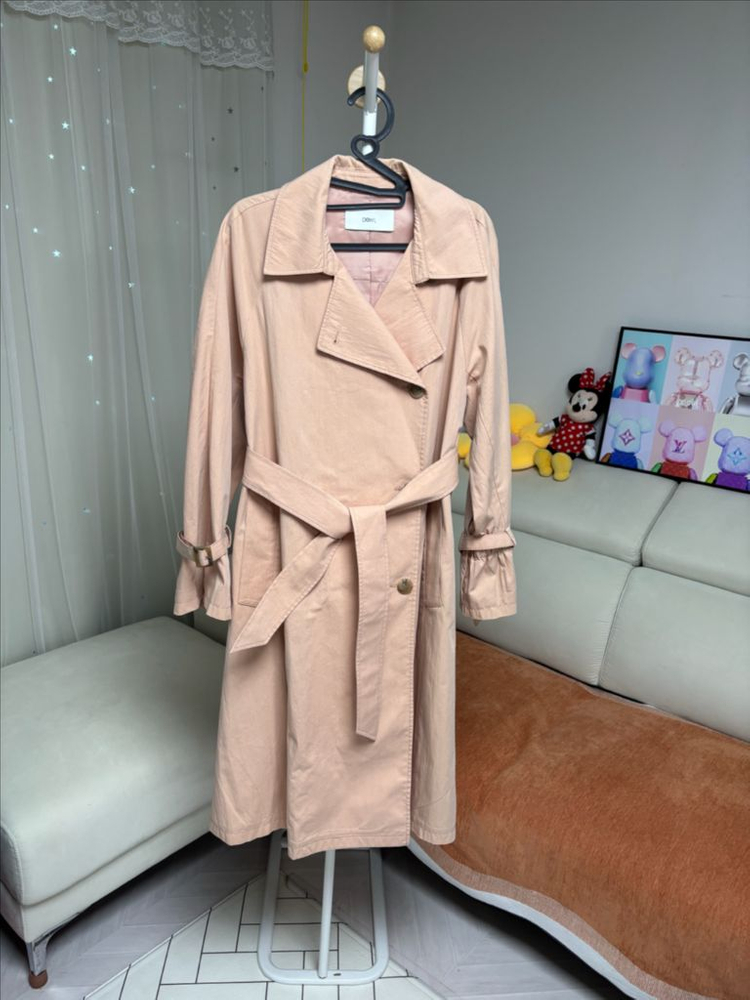 듀엘 롱 트렌치코트 이미지