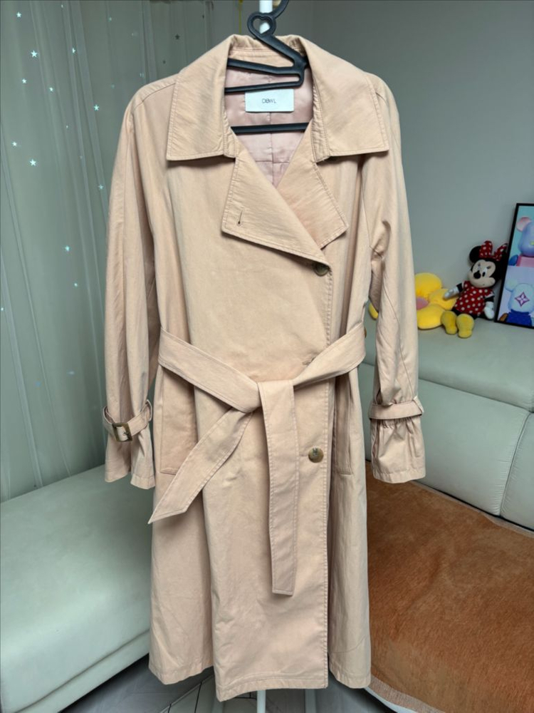 듀엘 롱 트렌치코트 이미지