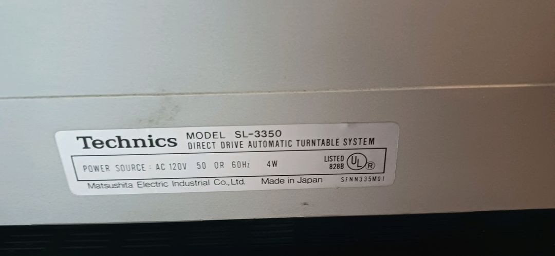 테크닉스턴테이블저렴하게판매합니다 이미지