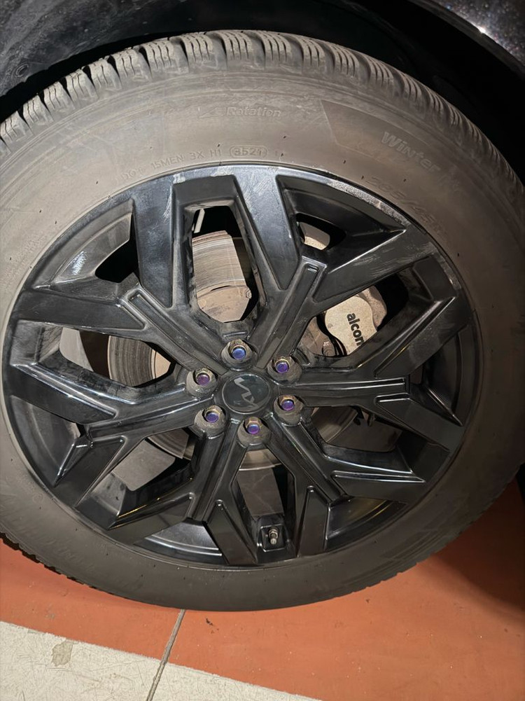 19인치 순정휠 타이어 세트--2