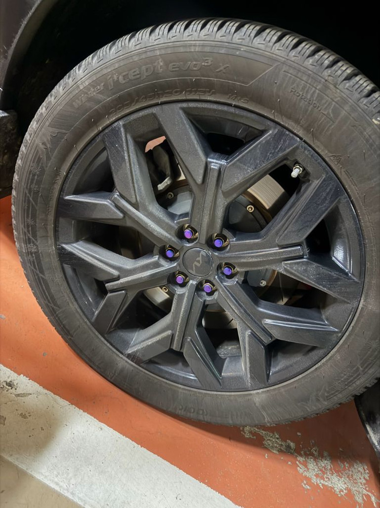 19인치 순정휠 타이어 세트--4