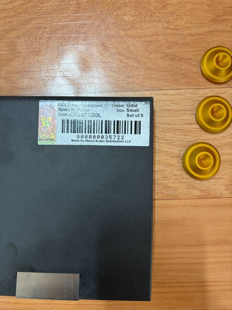 콜드 레이 스파이크 슈즈 골드 8P--1