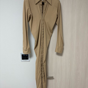 보테가베네타 롱 맥시 셔츠 원피스 34