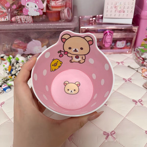 코리락쿠마 접시