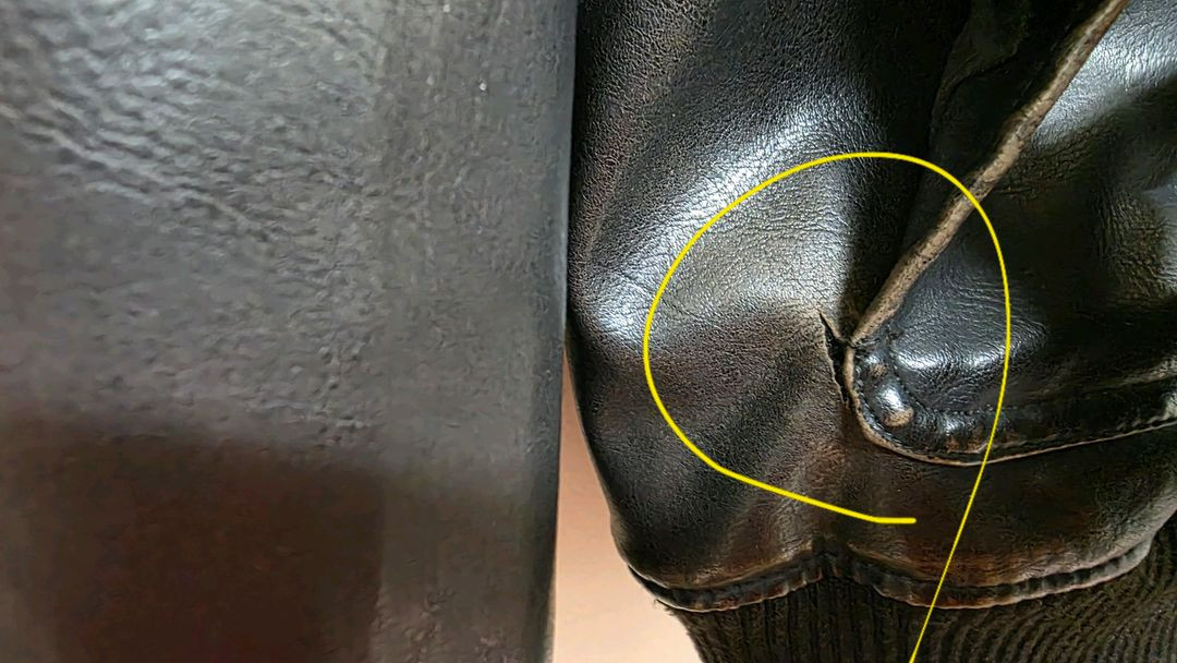 리바이스. 항공자켓 M 실착용L/100.--5