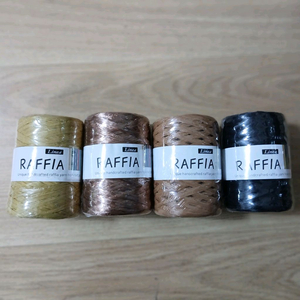 리네아 라피아 프라하 뜨개실 미개봉 무료배송 코바늘 안다리아 루피 종이 비스코스