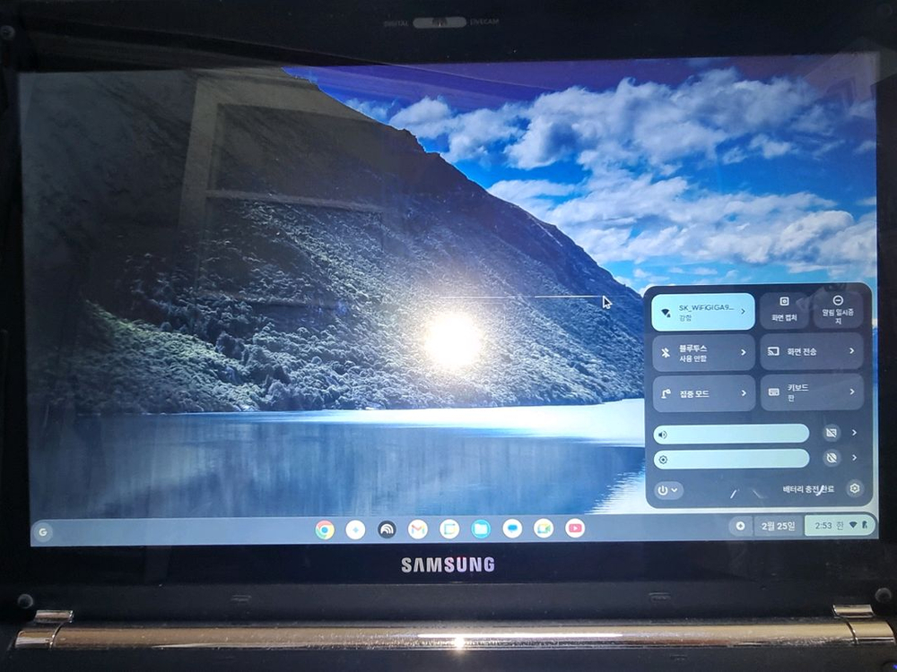 삼성노트북 센스 Q320(부품용, os직접설치)--1