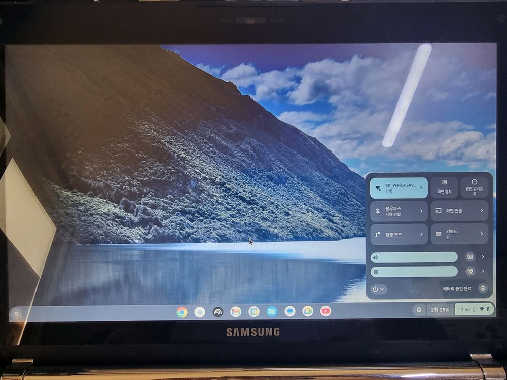 삼성노트북 센스 Q320(부품용, os직접설치)--2